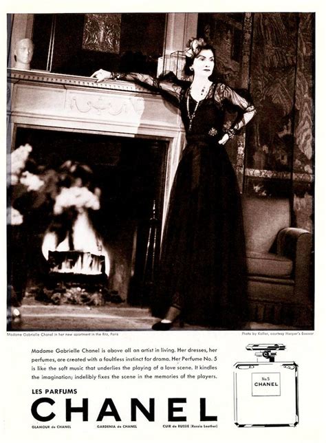 1930s chanel ad|when did Chanel become popular.